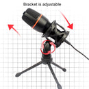 ME4 Recording Live Noise Reduction Microphone, Style: With Tripod 3.5mm Interface