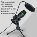 ME4 Recording Live Noise Reduction Microphone, Style: With Tripod 3.5mm Interface
