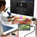 ME4 Recording Live Noise Reduction Microphone, Style: Tripod+Blowout Net USB Interface