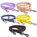 Pet PVC Leash Macaron Color Soft Dog Leash, Size: L(Black)