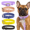 PVC Pet Loop Horsarine Dog Collar, Size: S(Yellow)