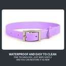 PVC Pet Loop Horsarine Dog Collar, Size: S(Pink)