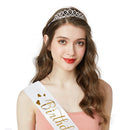 WM-02 Crystal Diamond Birthday Party Wedding Updo Crown, Color: Gold Girl