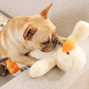 Hoopet Dog Biting Toy Pet Plush Duckling Sound Toy Small