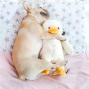 Hoopet Dog Biting Toy Pet Plush Duckling Sound Toy Large