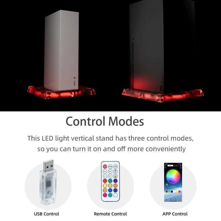 Game Console Symphony Cooling Base For Microsoft Xbox Series X/S(Cooling Fan-Ordinary)