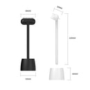 Pet Cat and Dog Supplies Long Handle Comb With Base(White)
