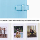 3 Inch PU Leather Retro Photo Album Photo Storage Commemorative Book(Black)