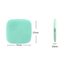 109 Square Smart Bluetooth Tracker Item Locator with Remote Photo Function(Blue)
