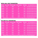 Metal Spinning Wheel CNC Rocker Throwing Rod Fish Wheel, Style: DK II 5000 (Metal Ball Grip)