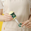 Home Press Type Kitchen Oyster Sauce Bottle Presser(Green)