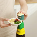 Home Press Type Kitchen Oyster Sauce Bottle Presser(Green)