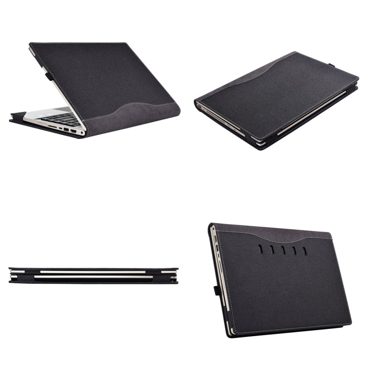 Laptop Anti-drop Protective Case For HP Pavilion X360 14-Inch(Dark Gray)