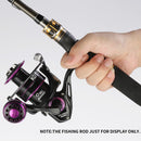 Metal Spinning Wheel Long-range Fish Wire Wheel, Style: KD4000 (EVA Grip)