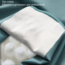 High Waist Seamless Safety Panties Ice Silk Shorts, Size: L (47.5-60kg)(Gray Sticker)