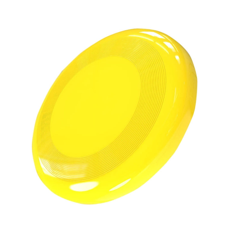 R1223 Adult Outdoor Competition Sports Fly Plate Children UFO PP Material, Size: 235mm (Yellow)