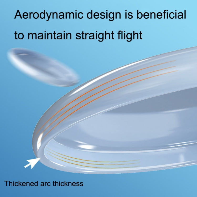 R1223 Adult Outdoor Competition Sports Fly Plate Children UFO PP Material, Size: 235mm (White)