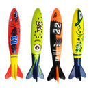 4PCS Torpedo Diving Swimming Pool Toys Children Summer Water Toys
