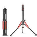 Aluminum Alloy Folding Mobile Phone Stand Live Selfie Floor Stand(Red)