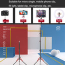 Aluminum Alloy Folding Mobile Phone Stand Live Selfie Floor Stand(Grey)