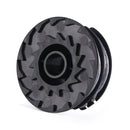 2PCS GK09-2 Lawnmower Nylon Double Layer Mowing Line Playing Rope Spool Replaces Greenworks(Black)