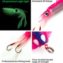 15cm 60g Sea Fishing Fake Bait Deep Sea Squid Soft Bait, Style: A1006 With Lead