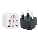 2 PCS WY-7 10A 250V UK Plug Converter(Black)