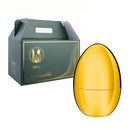 Egg-shaped Western Cutlery Storage Set Party Knife And Fork ABS Golden Egg+Colorful Box