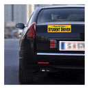 2 PCS STUDENT DRIVER Novice Car Sticker Magnetic Reflective Car Sticker 25 x 8 cm(Type B)