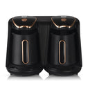 RAF R.109 Household Heating Coffee Pot Portable Office Coffee Tea Maker, EU Plug(Black Gold)