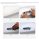 5 Sets Car 3D Feather Body Sticker Scratch Blocking Sticker(Style 1)