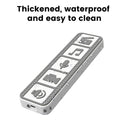 Silicone Remote Controller Waterproof Anti-Slip Protective Cover For Apple TV 4K 2021(Luminous Color)