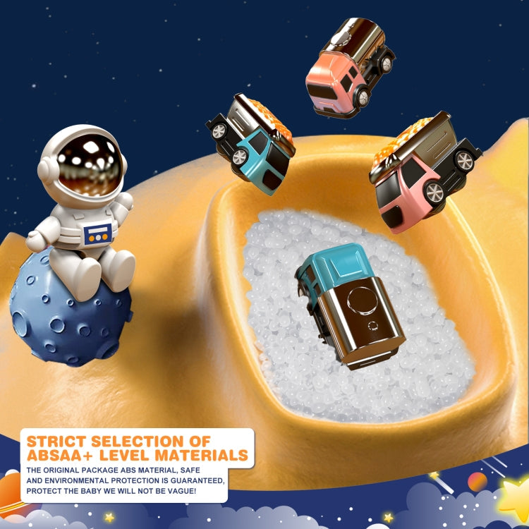 Space Rocket Rail Car Train Track Toys for Kids Mechanical Adventure ,Style: Rocket Model With 3 Vehicles