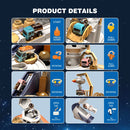 Space Rocket Rail Car Train Track Toys for Kids Mechanical Adventure ,Style: Rocket Model With 3 Vehicles