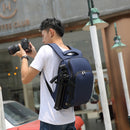 Cationic SLR Backpack Waterproof Photography Backpack with Headphone Cable Hole(Black)