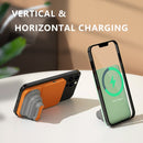YCX-17 15W Foldable Magnetic Wireless Charger Stand Supports Horizontal and Vertical Screens(Light Green)
