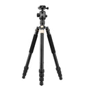 QingZhuangShiDai Q999B Portable and Stable Photography SLR Digital Camera Tripod(Gold)