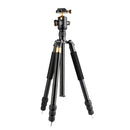 QingZhuangShiDai Q999B Portable and Stable Photography SLR Digital Camera Tripod(Black)