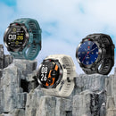 K37 1.32 Inch Heart Rate Monitoring Smart Watch With GPS Positioning Function(Black)