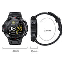 K37 1.32 Inch Heart Rate Monitoring Smart Watch With GPS Positioning Function(Black)