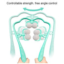 Handheld Cervical Shoulder And Neck Massager(Green)