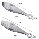 Household Stainless Steel Fast Pig Hair Duck Hair Plucking Clip(Oblique Mouth)