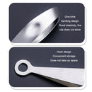 Household Stainless Steel Fast Pig Hair Duck Hair Plucking Clip(Oblique Mouth)