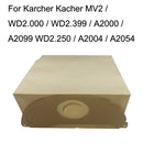 5PCS Paper Bag Waste for Karcher WD2250 / A2004 / A2054 / MV2 Vacuum Cleaner Accessories