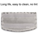 2PCS Steam Mop Cloth Cover Accessories For Shark S1000A(Gray Black)