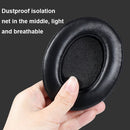 2 PCS Breathable Foam Headphone Earmuffs with Buckle For Sennheiser Momentum 3, Spec: Gold Lambskin