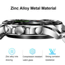 NX1 1.32 Inch Bluetooth Call Body Temperature Monitoring Waterproof Smart Watch(Blue Leather)