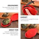 2 PCS Silicone Opened Oysters Hand Protection Tool(Grey)