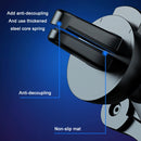 KM-20 Car Universal Air Outlet Gravity Mobile Phone Holder(Silver)
