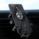 KM-20 Car Universal Air Outlet Gravity Mobile Phone Holder(Silver)
